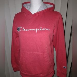 Champion Hoodie Large Red
